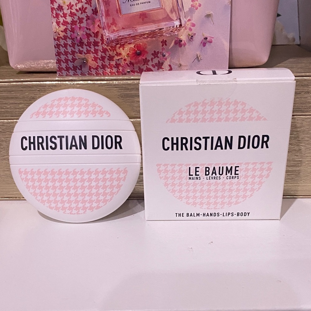 Dior Le Baume Multi-Use Balm — White with Light Pink Accents
